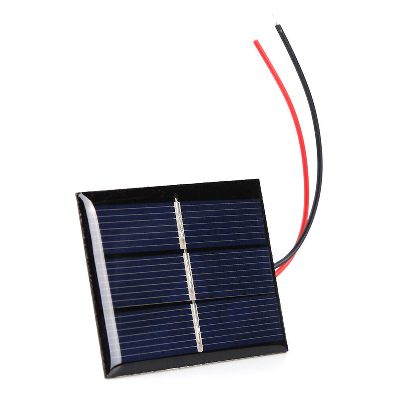 0.4W 1.5V Solar Panel with Wire Mini Solar System DIY for Battery Cell Char