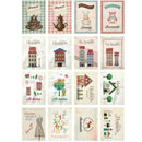 Cute Stamp Stickers Eiffel Tower For Decor Scrapbooking Stationery U9R8 P I0O3