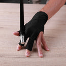 Three 3 Finger Snooker Billiard Gloves Left Hand Gloves for Men Women Pack of 5