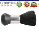 Barber Neck Duster Soft Brush Hairdressing Hair Cutting Salon Stylist Black