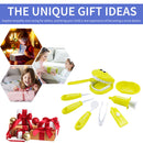 Dentist Kit Pretend Play Doctor Playset for Toddlers 9pcs Ages 3+ (Yellow)