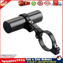 Carbon Tube Bicycle Handlebar Extender MTB Bike Headlight Bracket Holder Newly