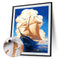 Hand Painted Oil Paint By Numbers DIY Sailboat Drawing Home Wall Decoration Gift
