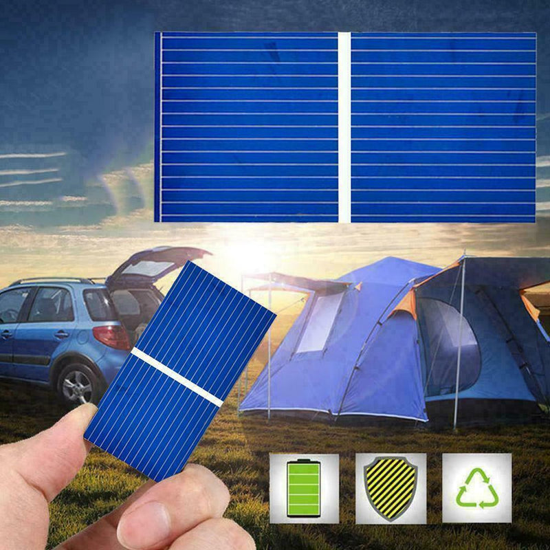 100Pcs Solar Panel Solar Cell Diy Battery Charger B4A2 K7J7