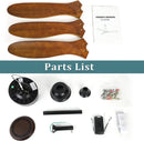 42'' Wood Ceiling Fan with Remote Control Outdoor Ceiling Fan No Light Modern