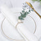 Eucalyptus Napkin Rings Handmade Wooden Beads Napkin Holders Faux Greenery