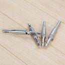 4pcs HSS Self Centering Drill Bit Set for Drawer Guides Newly