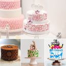 Baking Tool DIY Plastic Cake Stencils Template Lace Decoration Flower Spray