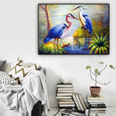 Crane 5D DIY Diamond Painting Embroidery Kits Needlework Set Mosaic Art