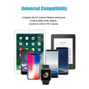 USB Hub 480Mbps High Speed Multi USB 2.0 Splitter Power Cable Expander Adapter