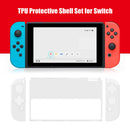 TPU Transparent Shell Protective Cover Screen Protector for Switch OLED Newly