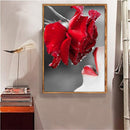 5D DIY Diamond Painting Sexy Rose Lip Cross Stitch Embroidery Rhinestones