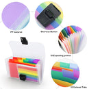A6 Portable File Folder Storage Bag Document Binder Bill Receipt Organizer