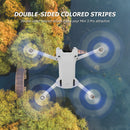 For DJI Mini 3 Pro Drone Wing Fans Blades Props 8x Propellers (White Blue)