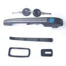 With Key Lock Outside Door Knob Door Handle For VW Volkswagen Golf Jetta Passat