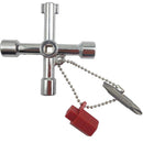 Multi-use Cross Switch Key Wrench High Speed Rail Car Subway Door Spanner Newly