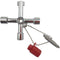 Multi-use Cross Switch Key Wrench High Speed Rail Car Subway Door Spanner Newly
