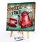 DIY Coffee Time Oil Paint by Numbers Acrylic Drawing Kit Coloring Picture G