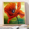 Flower Oil Paint By Numbers DIY Handpainted on Canvas Home Decoration Unframe