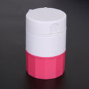 Medicine Cracker Cutter Grinding Pill Box Cutting Tablets Box(Red)