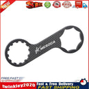 Bicycle Front Fork Cap Wrench Spanner MTB Bike Disassembly Tools (Black) Newly