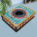 Classic Mandala Style Storage Box Cosmetics Collection with Mirror (MH202)