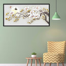 5D Flower Butterfly Diamond Painting DIY Drawing Full Round Drill Kit Ornam