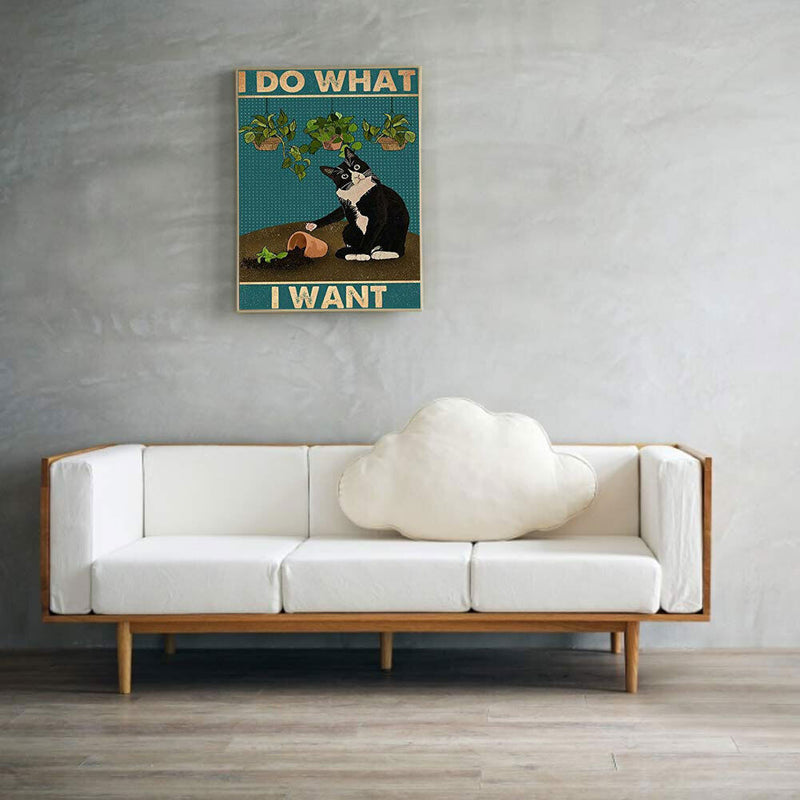 5D DIY Diamond Painting Kits Full Square Drill Cow Cat Mosaic Art Picture (F4