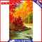 Autumn Maple Forest Oil Paint By Numbers Kits Canvas Picture for Adults Children