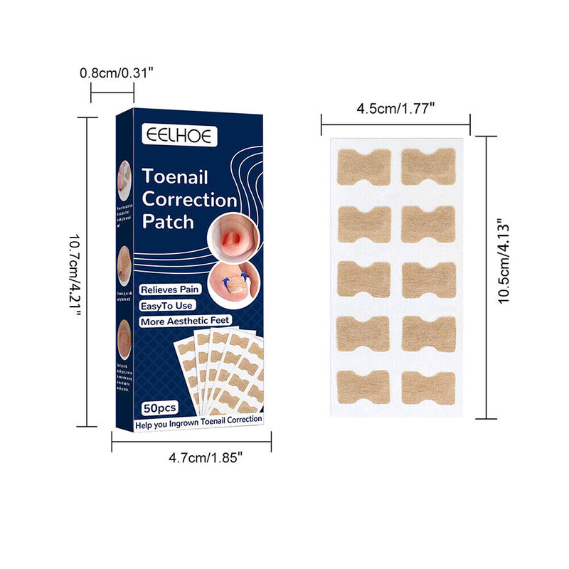 Visibly Effection Ingrown Toenail Stickers Paronychia Treatment Nail Care Tools