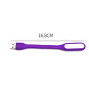 LED USB Lamp Mini Portable Laptop Book Reading Desk Night Lighting (Purple)