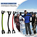 2pcs Elastic Clip Removable Winter Ski Tip Connector for Kid Beginner