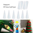 Polystyrene Styrofoam Foam Tip Cone Flat Cone Handmade DIY For Craft D2C2 U9Q7