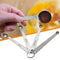 4pcs/set Stainless Steel Spice Measuring Spoons Kitchen Cooking Sugar Salt Scoop