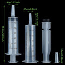 60ml Reusable Syringe Animal Food Feeding Liquid Nutrient Measuring Tools