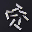 10pcs/Set T10 5630 W5W Pebble Gel 6MSD LED Car Indoor Reading Bulbs for U