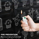 Kitchen Anti Splatter Shield Oil Splash Guard Baffle Plate Barrier (Black)