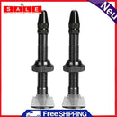 MTB Road Bike Extender Valves 1Pair Bicycle Aluminum Tubeless Presta Valve Stems