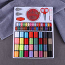 100pcs Assorted Colors Thread Set Hand Craft Sewing Machine Spool Bobbin Kit