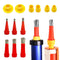 Caulking Caulk Nozzle Applicator with Base Kits Sealant Finishing Tools Newly