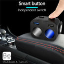 Auto Accessories Dual USB Charger Car Charger Socket Car Cigarette Lighter