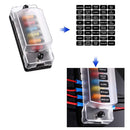 Indicator Light Block Fuse Box Plastic Cover Car Accessory Blade Fuse Holder