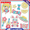 5D Diamond Painting Cartoon Stickers Kids DIY Round Drill Crafts Decor