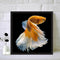 Golden Fish Full Drill Round Diamond Painting DIY Mosaic Kits Home Decor