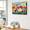 50x40cm Oil Paint By Numbers Beautiful Flower Frameless Picture Kits Home Decor