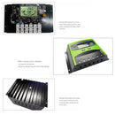 50A 12V/24V LCD Display PWM Solar Panel Battery Charge Controller Regulator