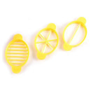 3 in 1 Plastic Egg Slicer Preserved Egg Cutter Splitter Kitchen Gadgets