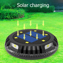 LED Solar Underground Light Pathway Waterproof Buried Lamp (Colorful Light)