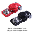 2pcs Zinc Alloy Car Battery Terminal Clamp Positive Nagative Clip Connector