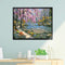 Y Painting by Numbers Romantic Creek Oil Painting on Canvas Hand Painted, Landscha